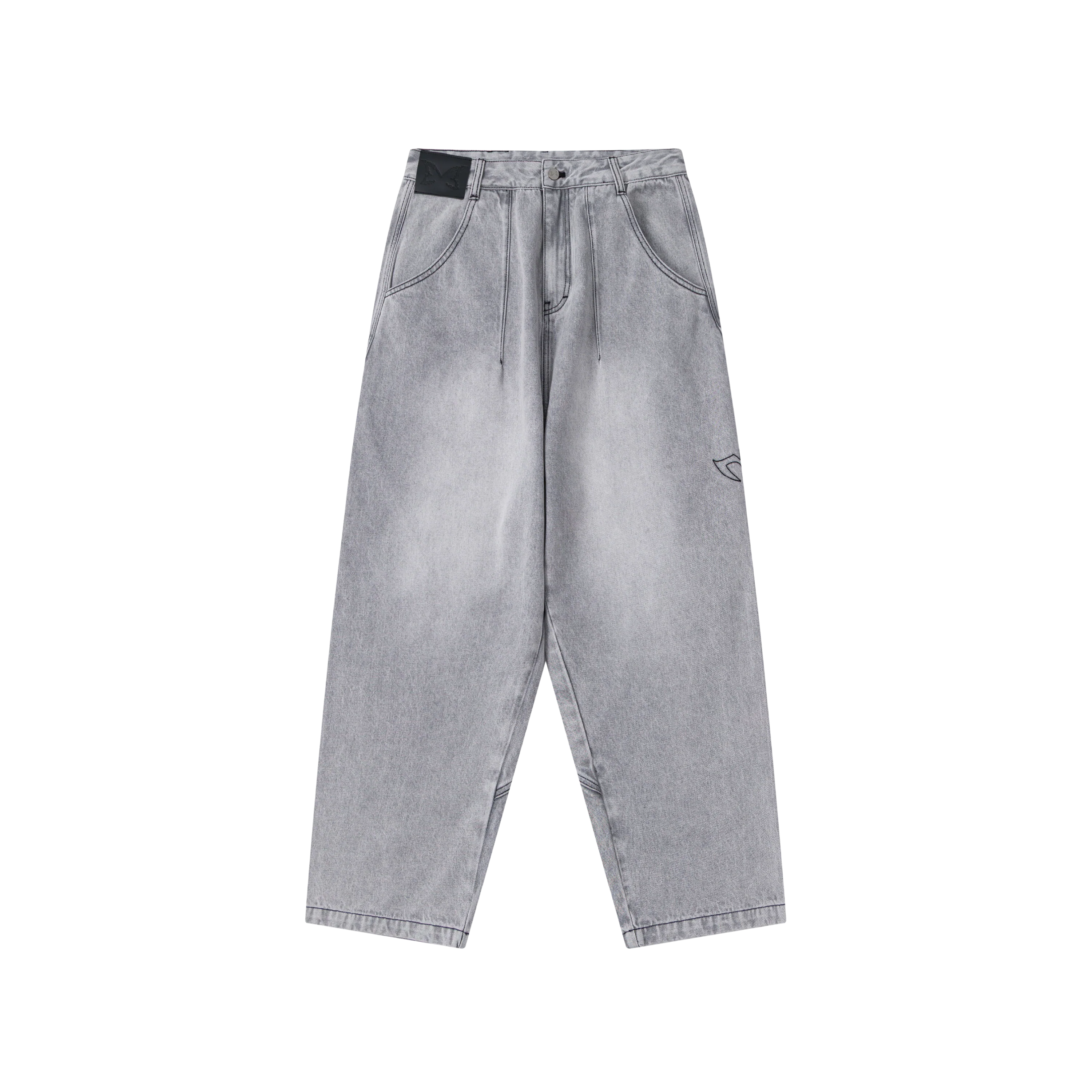 MERTRA REVERSE BIGSTEP DENIM (GREY / BLACK)