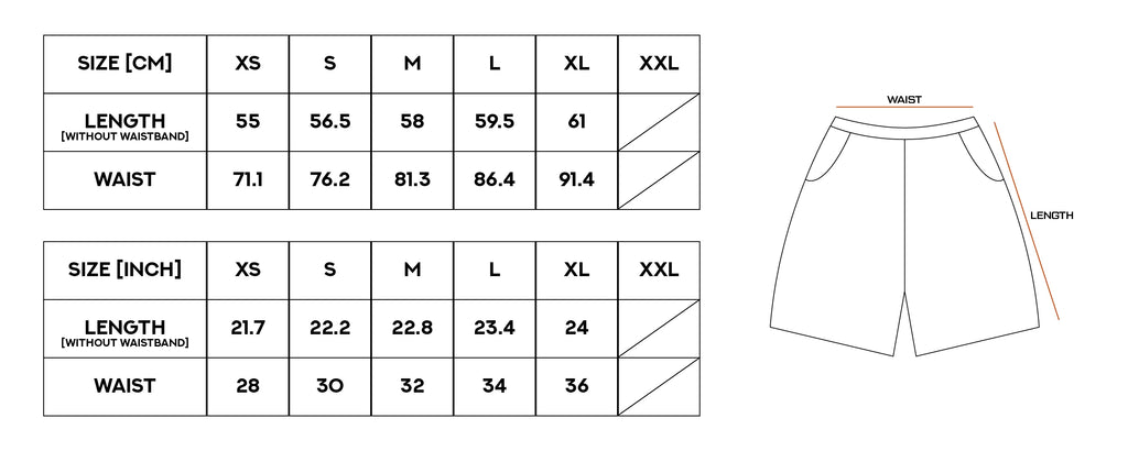 MERTRA WORLD MAP SHORTS