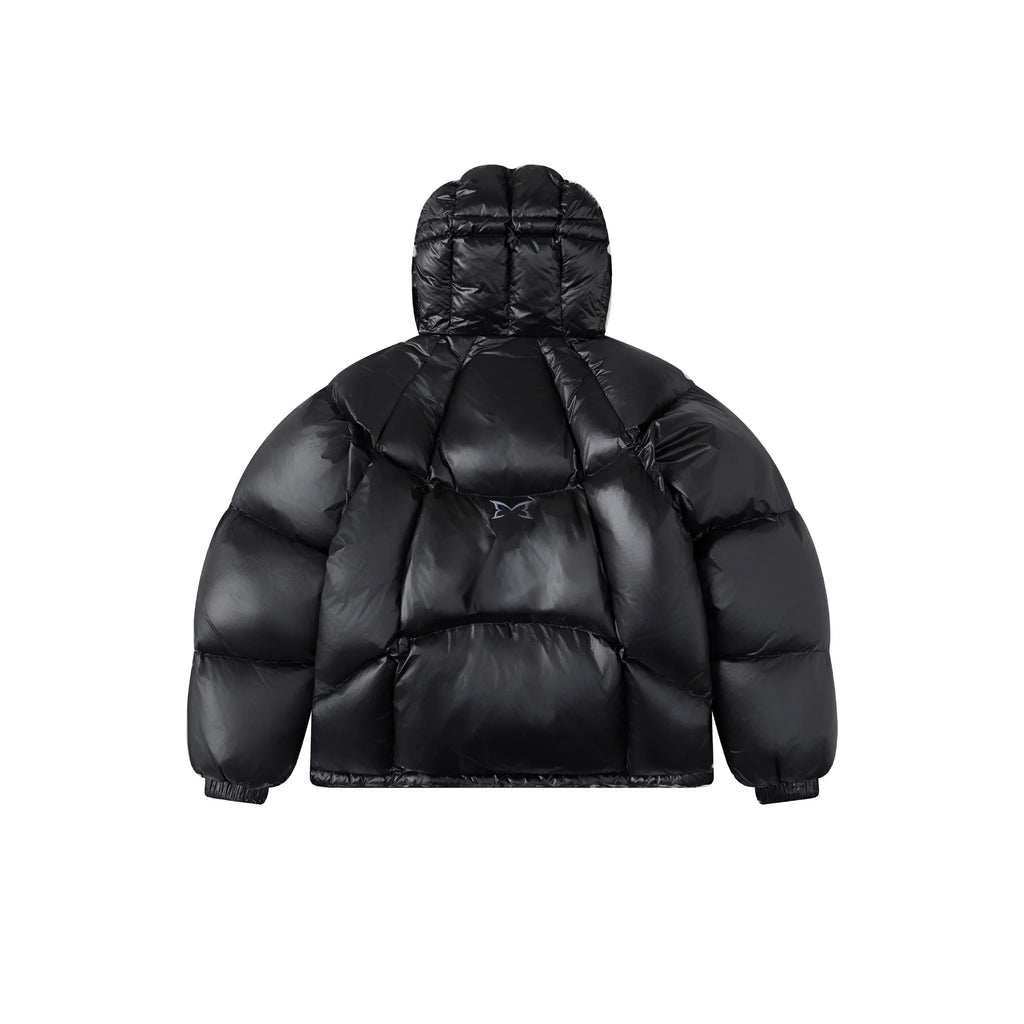 MERTRA GRID PUFFER JACKET (BLACK)