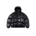 MERTRA GRID PUFFER JACKET (BLACK)