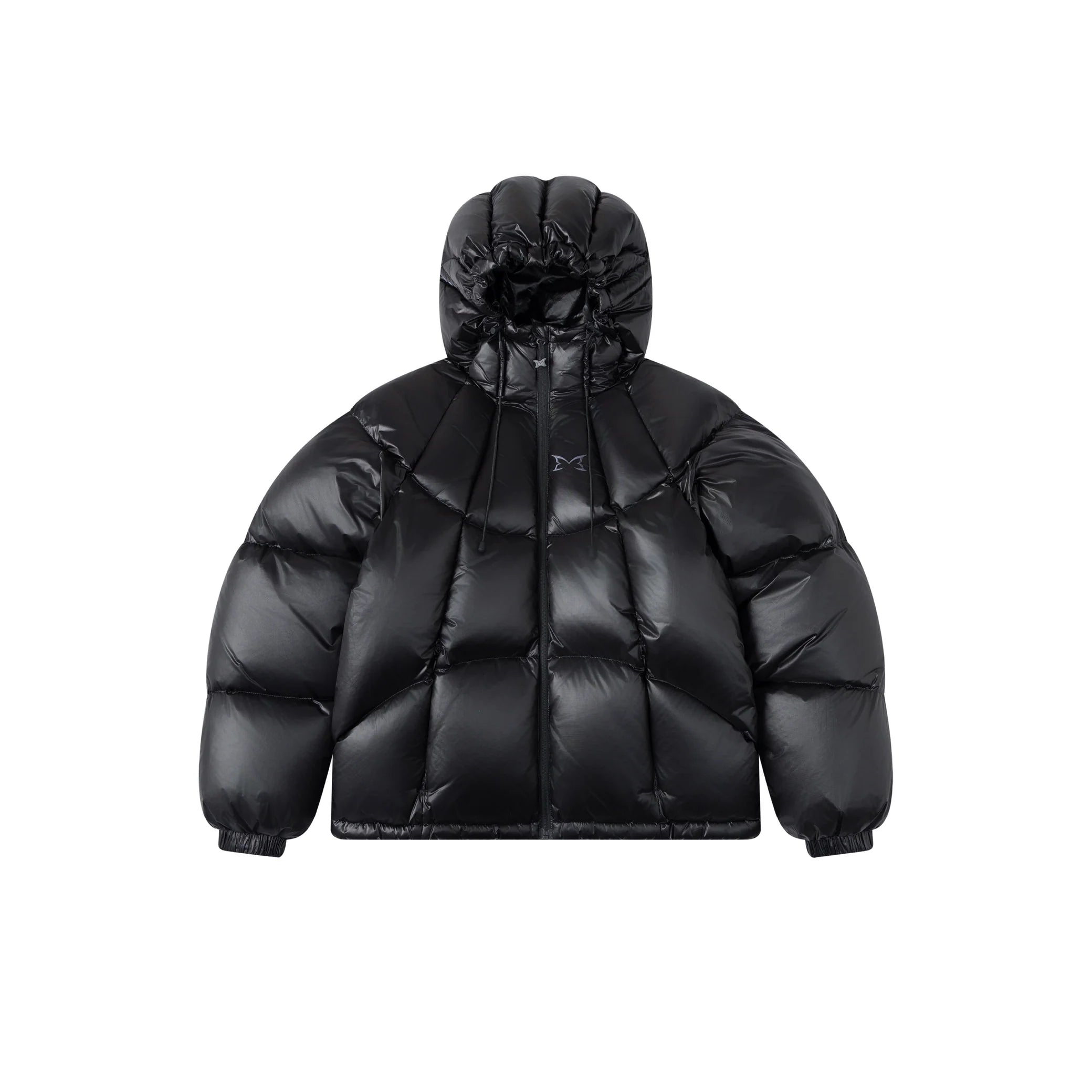 MERTRA GRID PUFFER JACKET (BLACK)