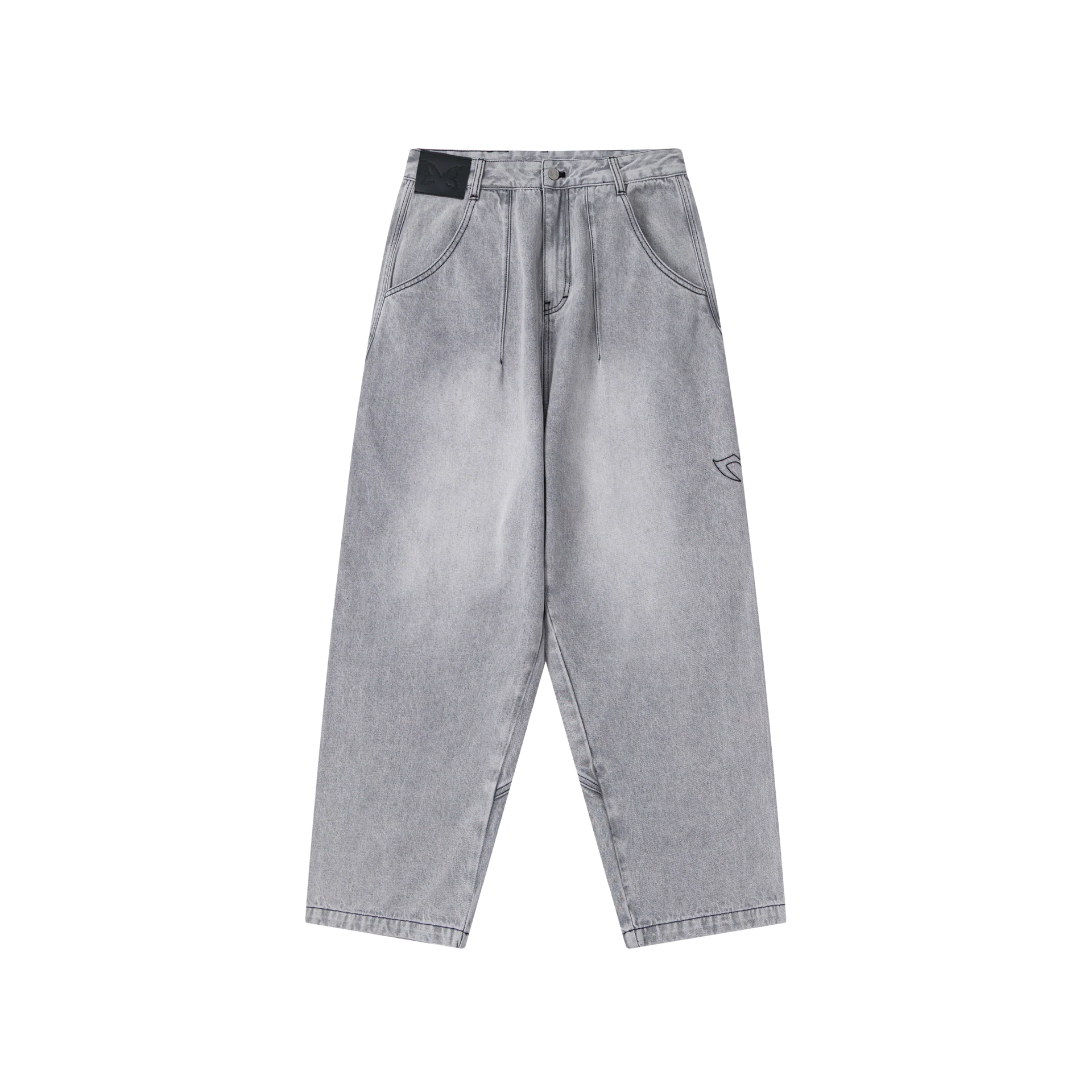 MERTRA REVERSE BIGSTEP DENIM (GREY / BLACK)