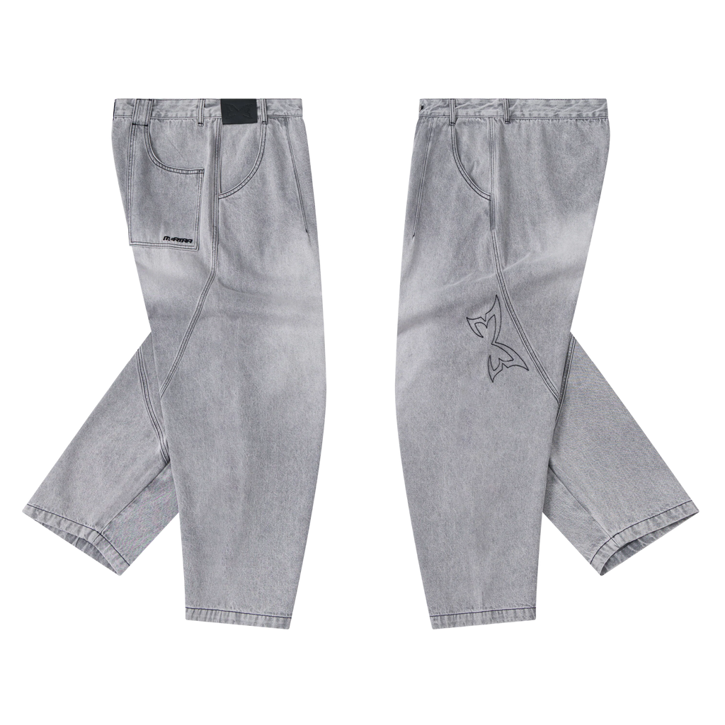 MERTRA REVERSE BIGSTEP DENIM GREY