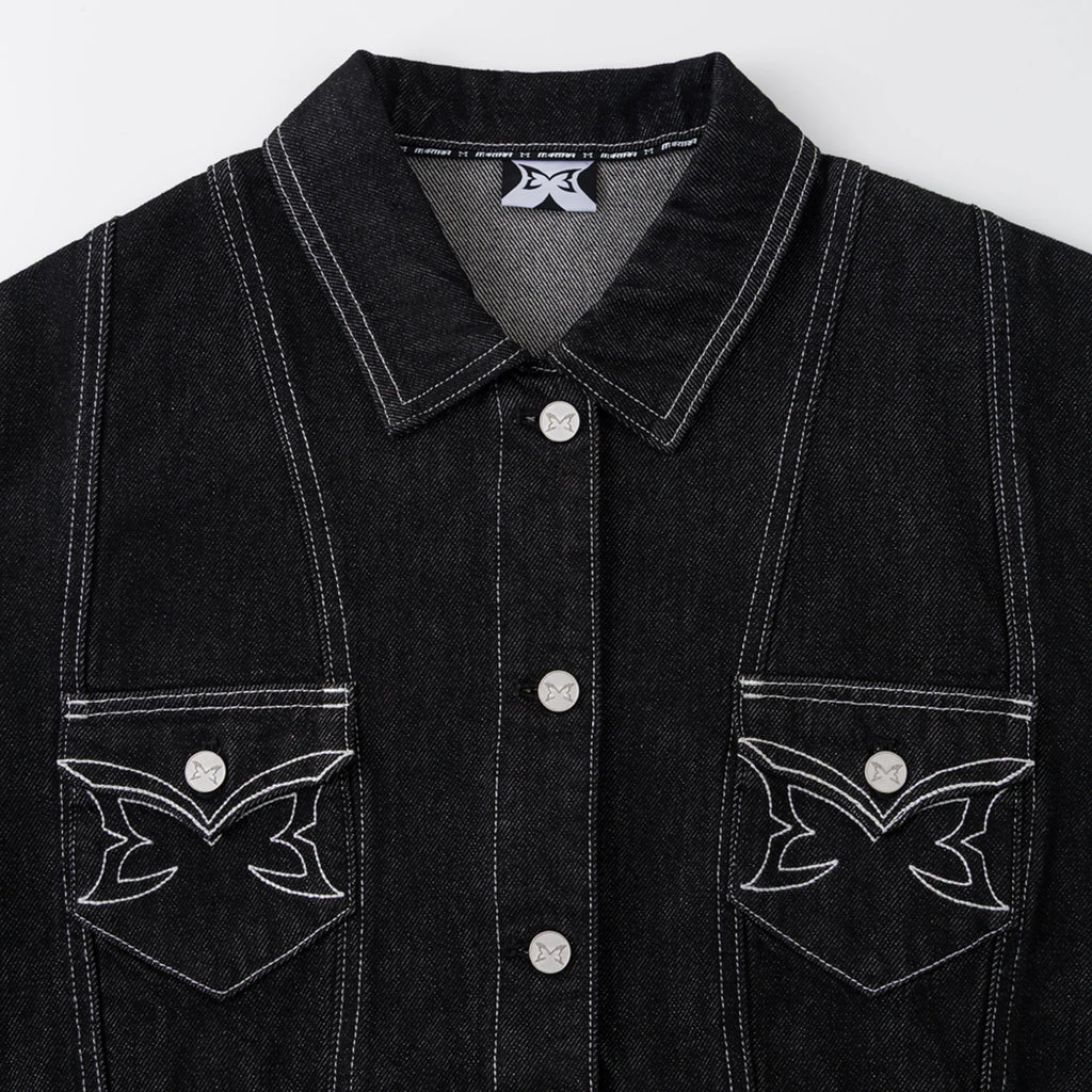 MERTRA HARDLINE DENIM JACKET