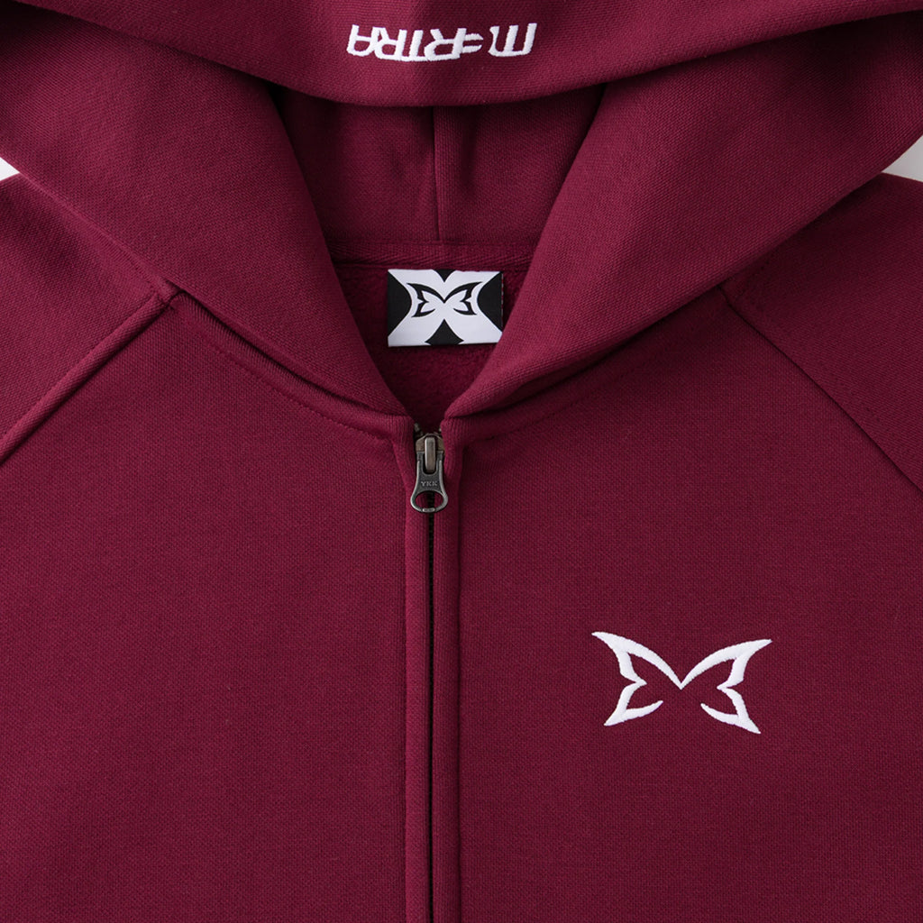 MERTRA PIPING HOOD (MAROON)
