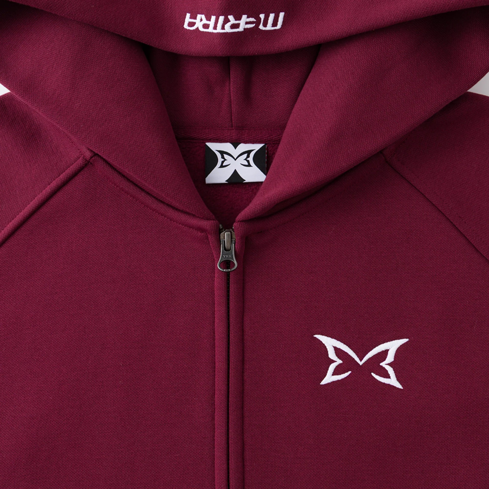 MERTRA PIPING HOOD (MAROON)