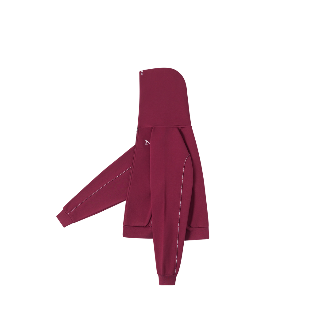 MERTRA PIPING HOOD MAROON