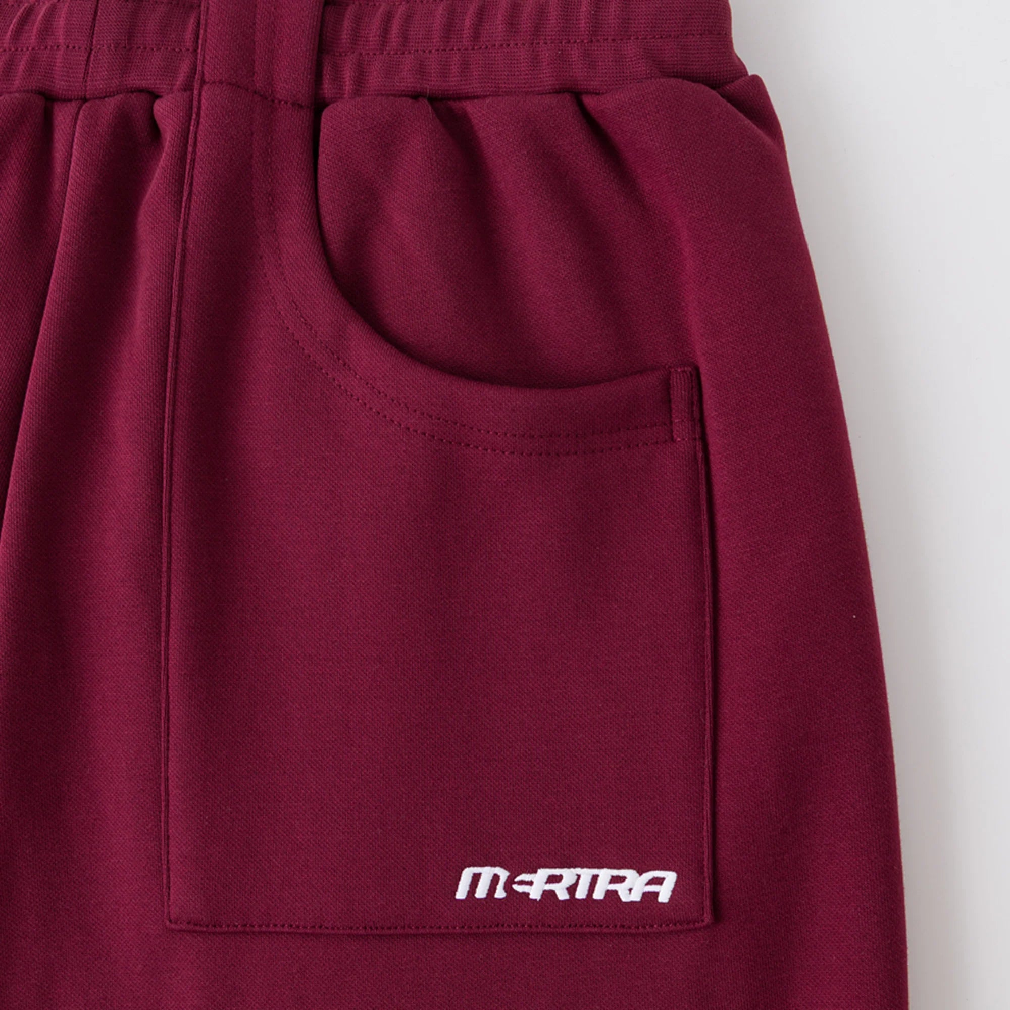 MERTRA PIPING JOGGERS (MAROON)