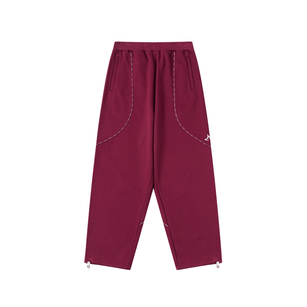 MERTRA PIPING JOGGERS MAROON