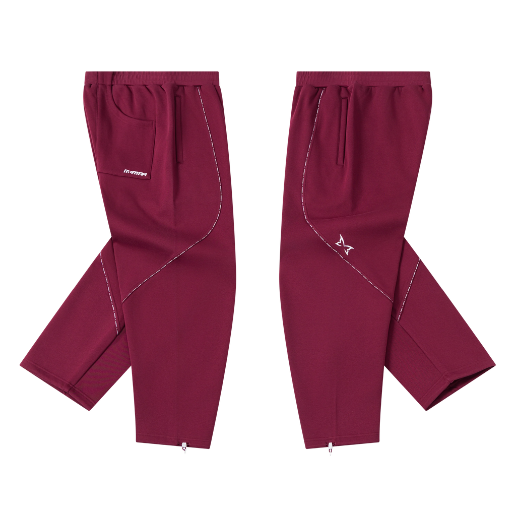 MERTRA PIPING JOGGERS MAROON