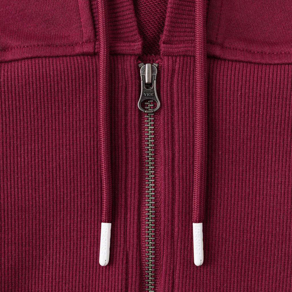 MERTRA WOMEN’S PIPING TOP MAROON