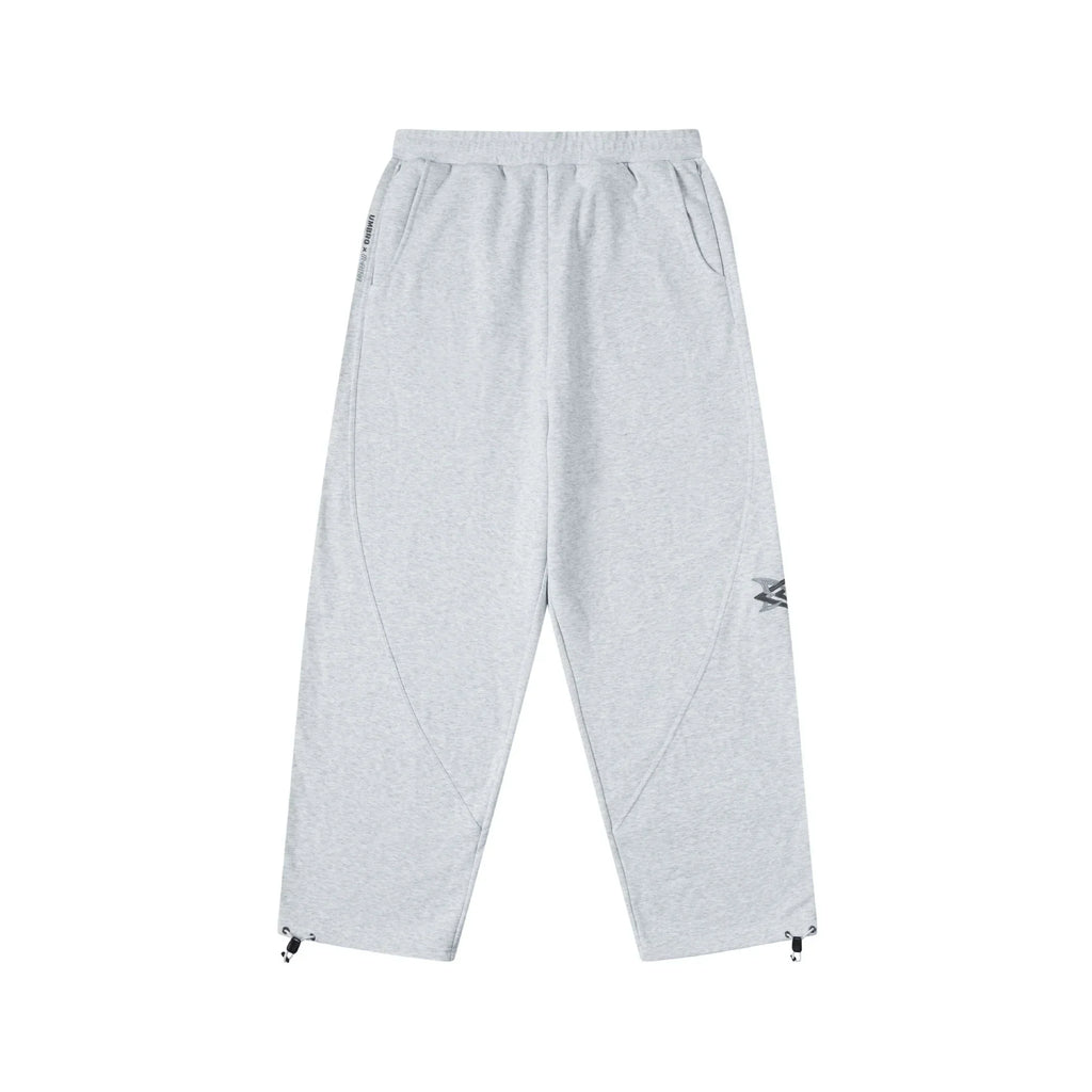 Mertra x Umbro Warm Up Joggers (Grey) Front View
