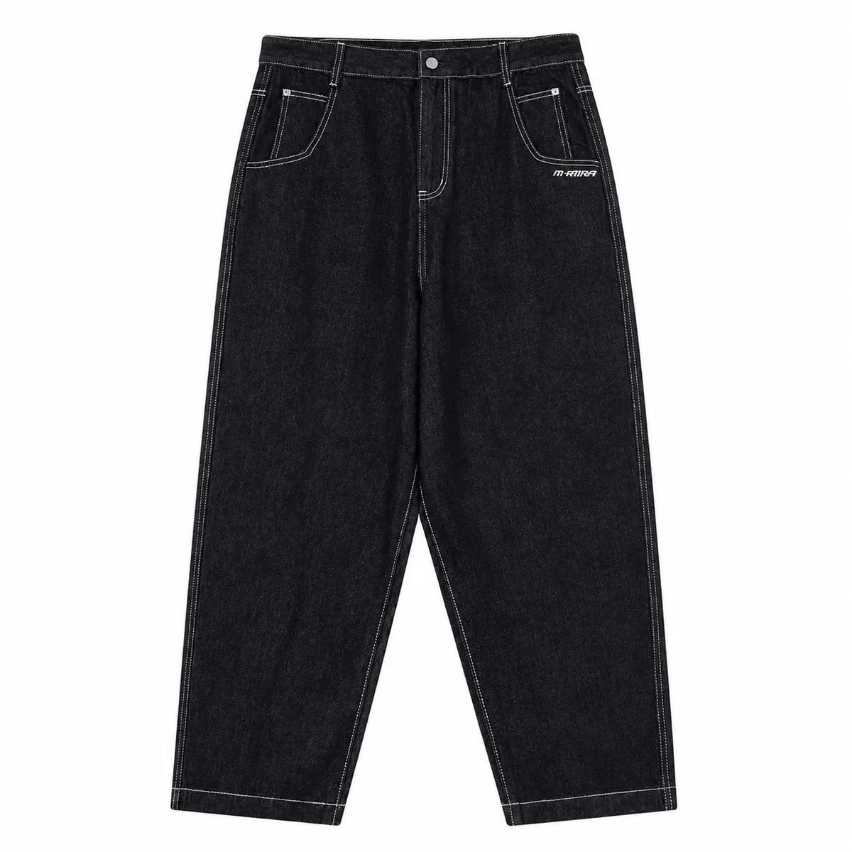 MERTRA REVERSE BIGSTEP DENIM (BLACK / GOLD)
