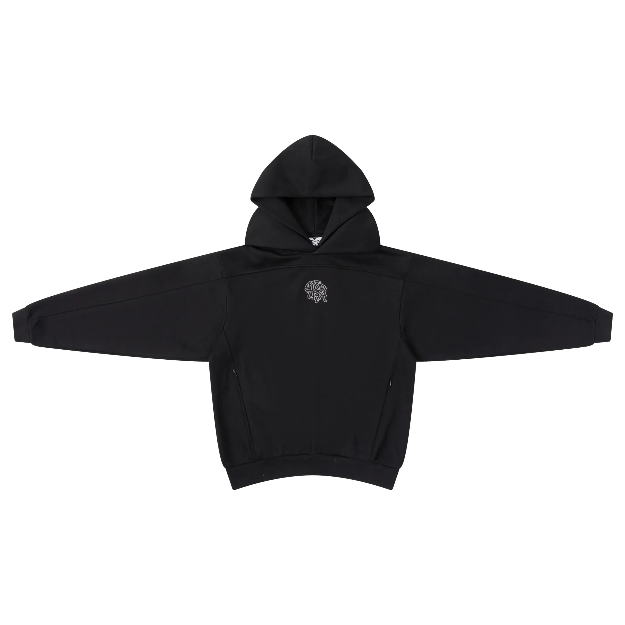 Mertra Bigstep Hood 2.0 Black Front View