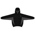 Mertra Bigstep Hood (Black/Grey) Front View