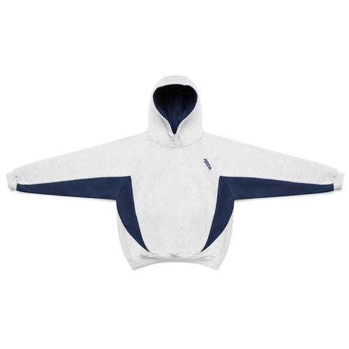 Mertra Bigstep Hood (Grey/Navy) Front View