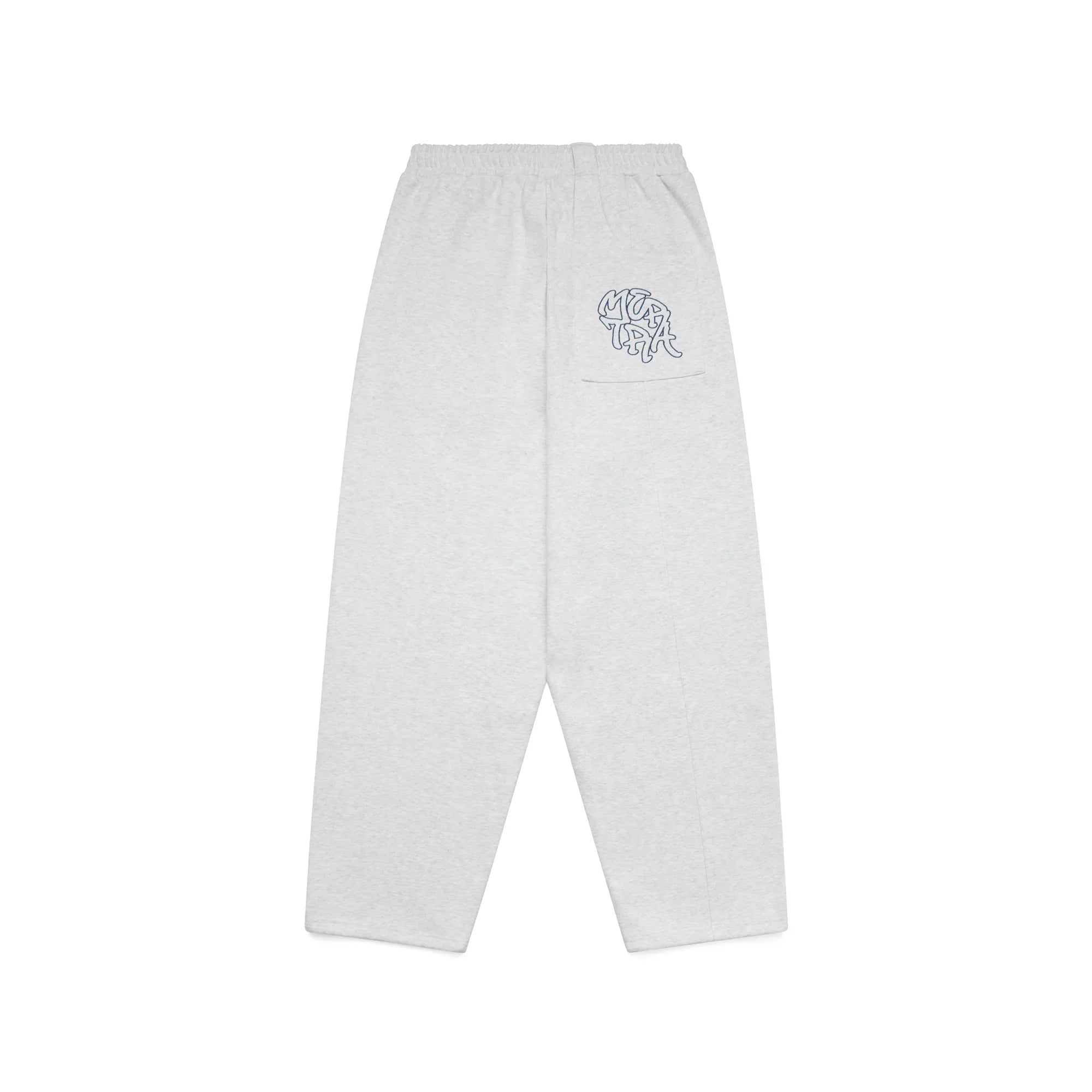 Mertra Bigstep Joggers (Grey/Navy) Back View