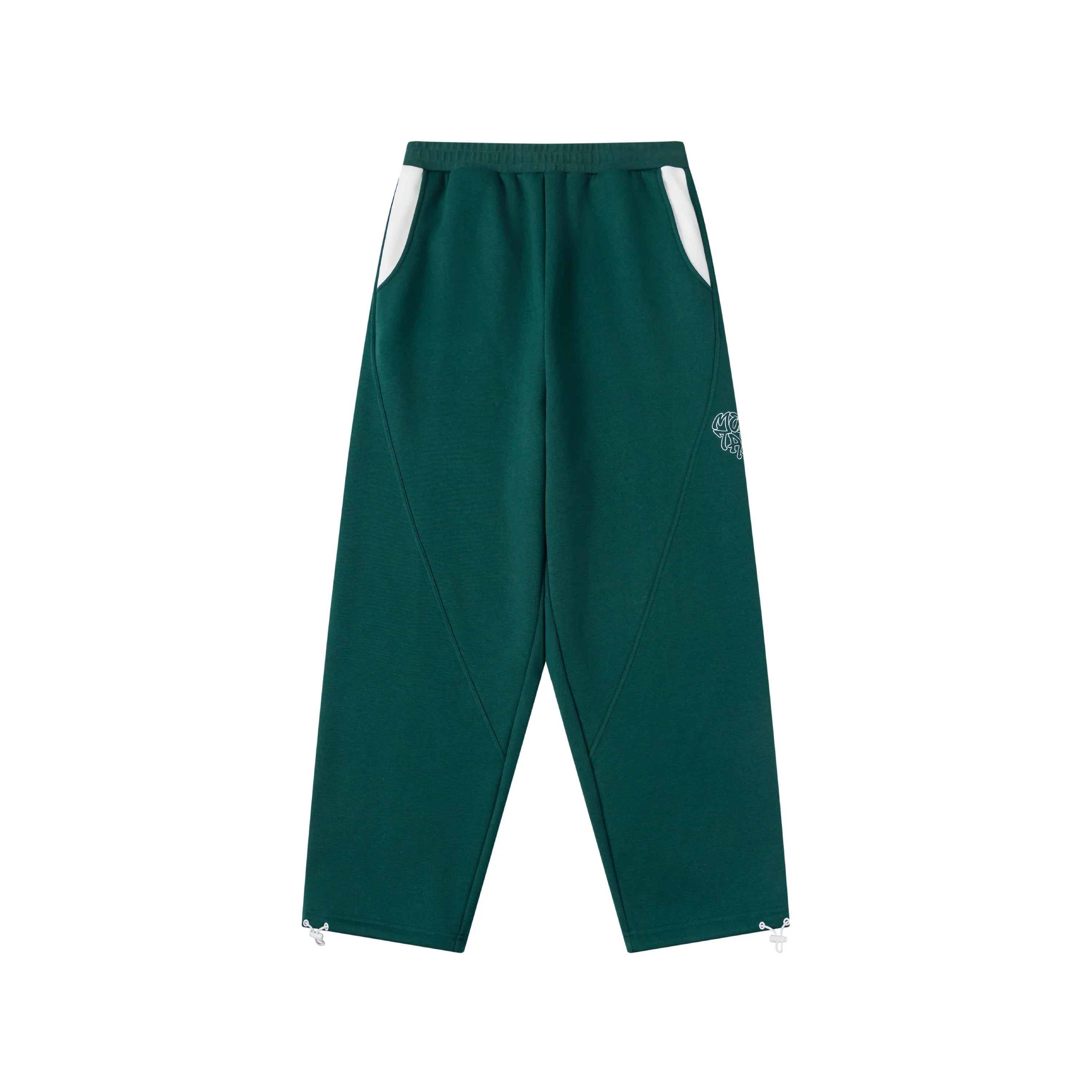 Mertra Bigstep Joggers Green White Front View