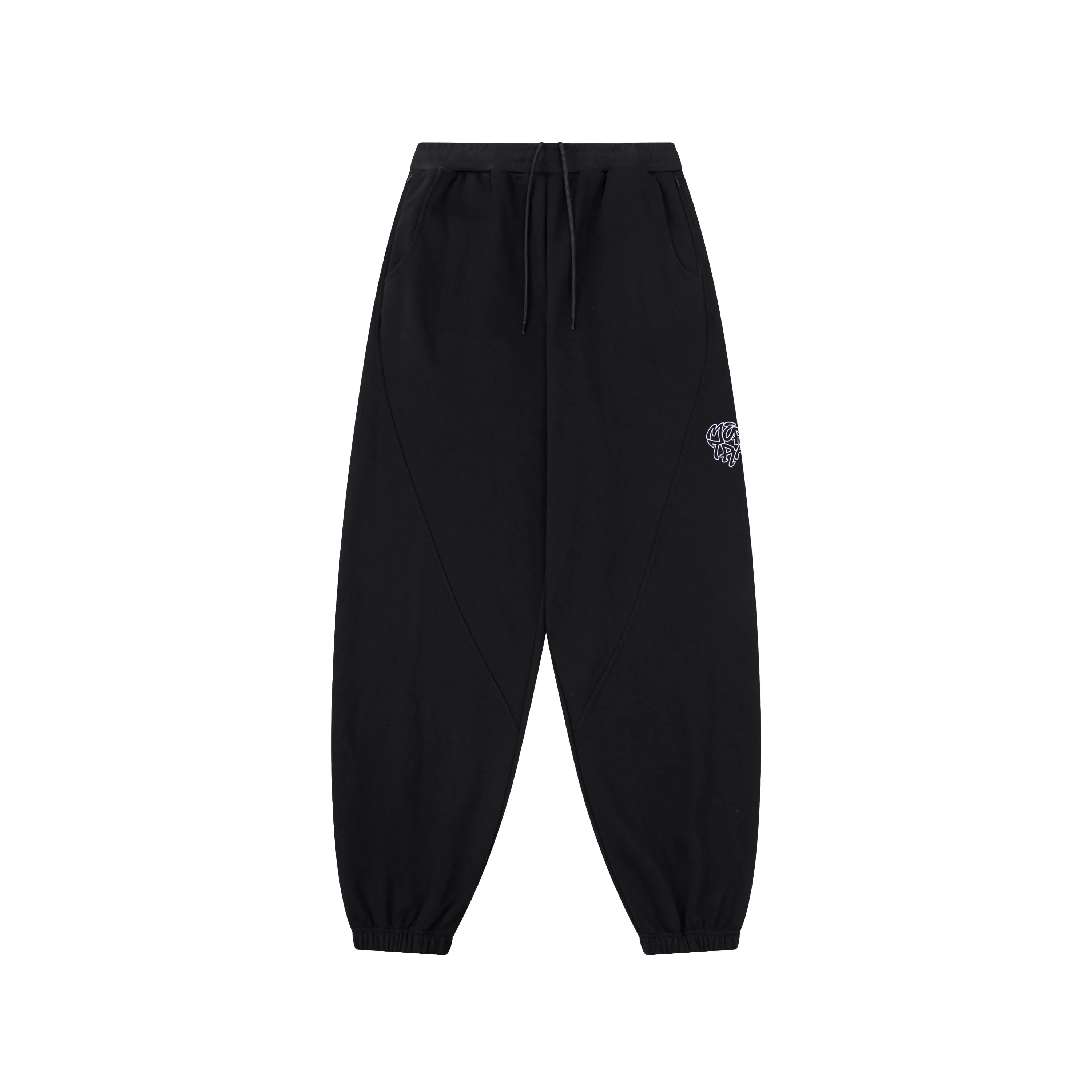 Mertra Pulse Joggers (Black) Front View