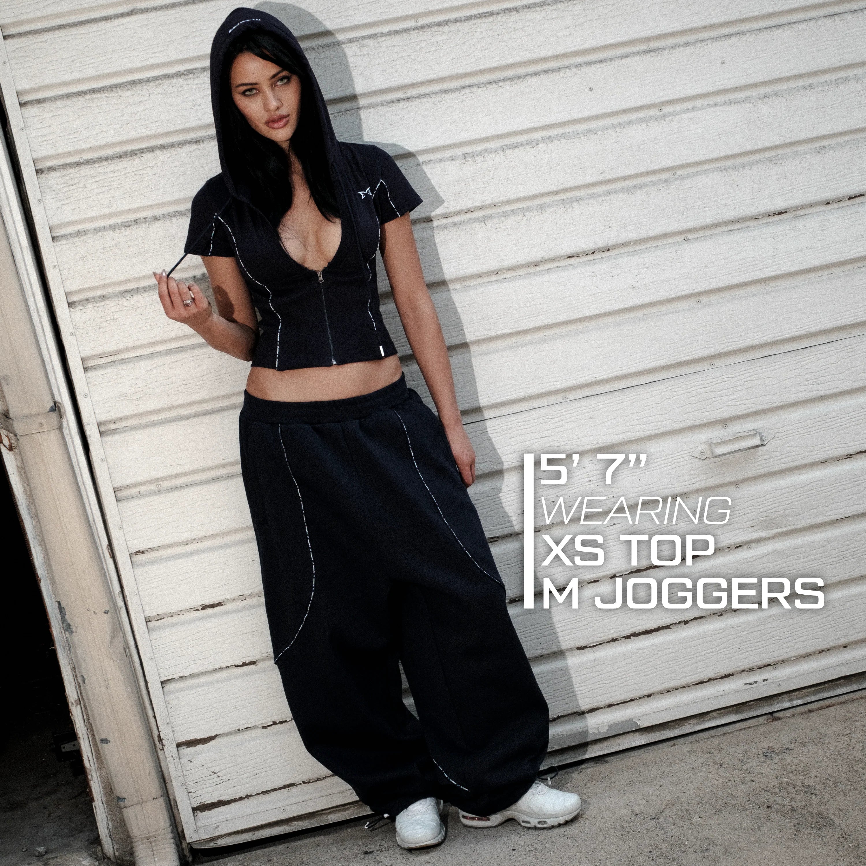 MERTRA PIPING JOGGERS (NAVY)
