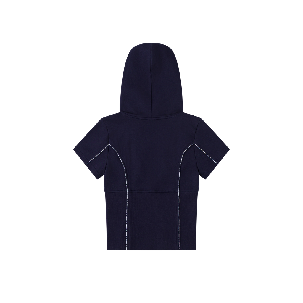 MERTRA WOMEN’S PIPING TOP NAVY