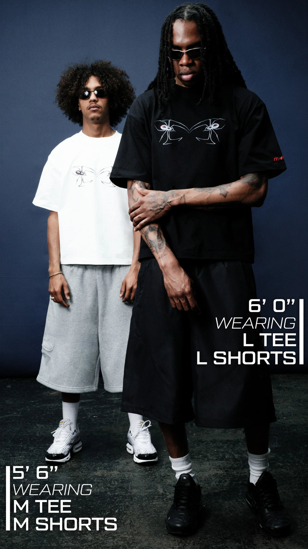 MERTRA SPLIT PANEL TRACKSUIT SHORTS (GREY)