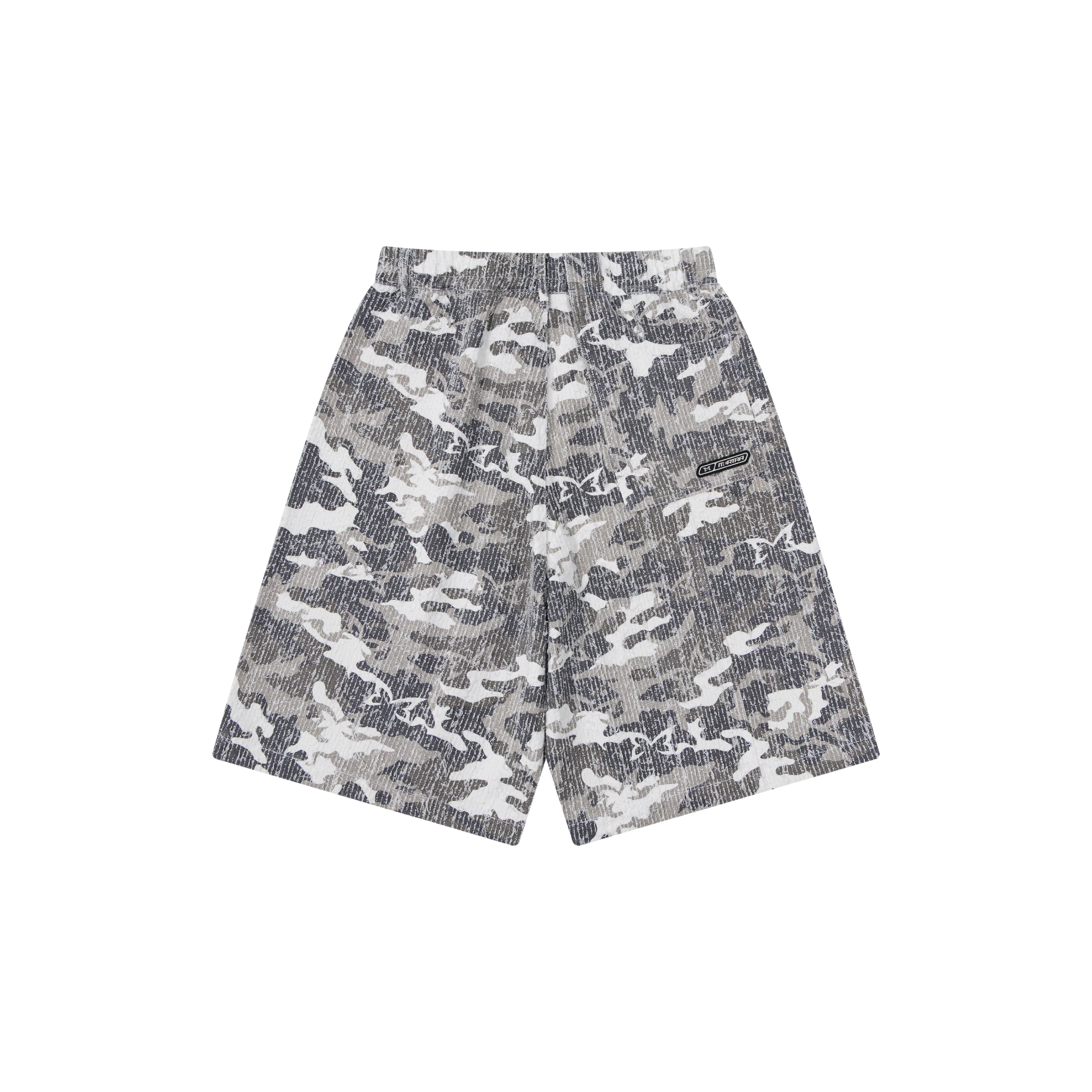 MERTRA TEXTURED CAMO SHORTS