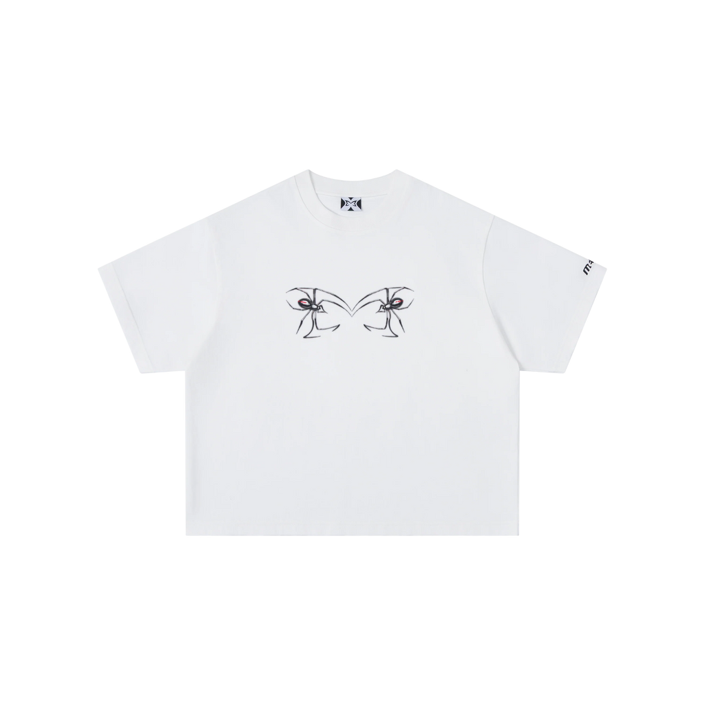 MERTRA SPIDER TEE (WHITE)