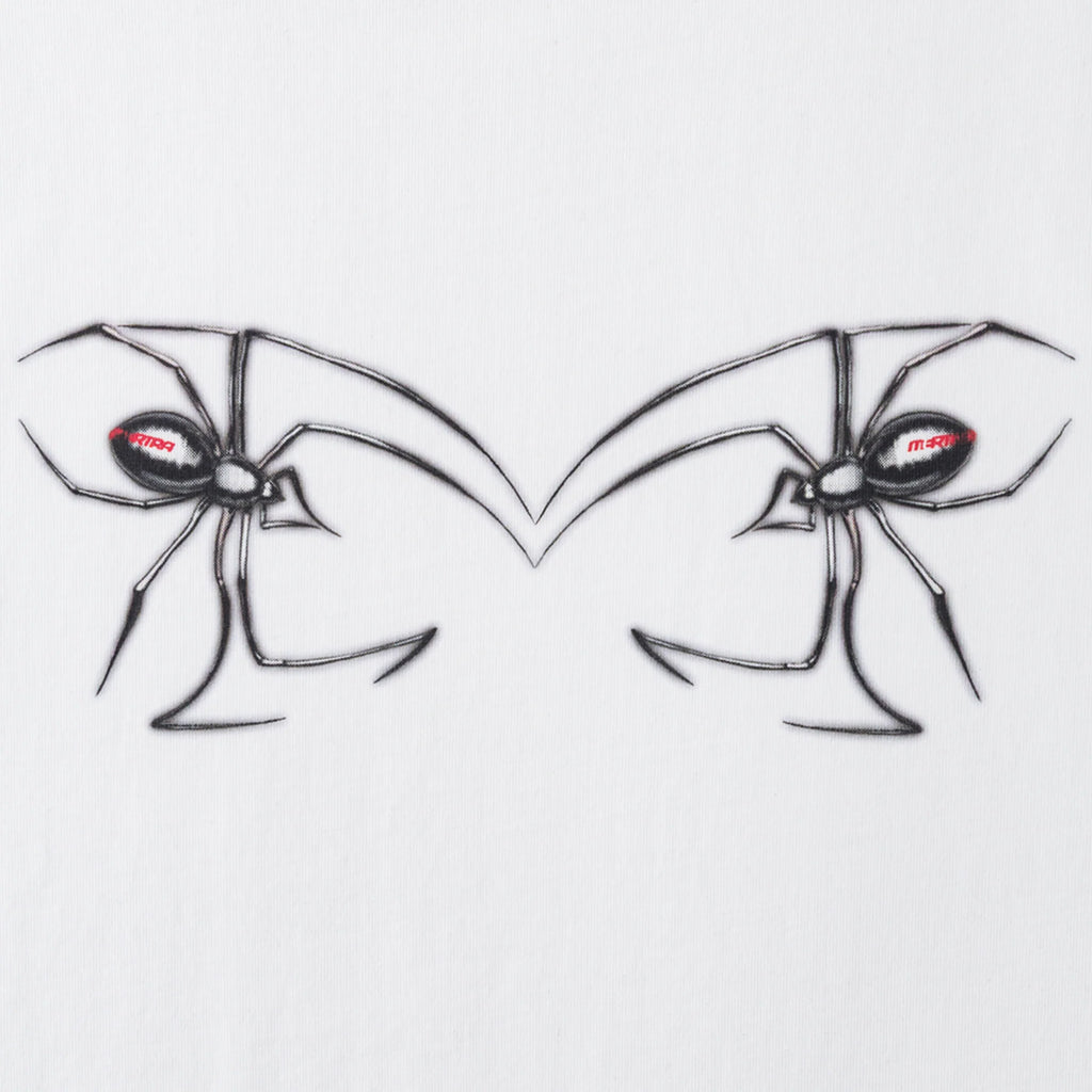 MERTRA SPIDER TEE (WHITE)